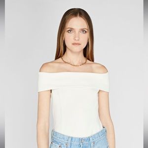 Luxe Crepe Off Shoulder Top